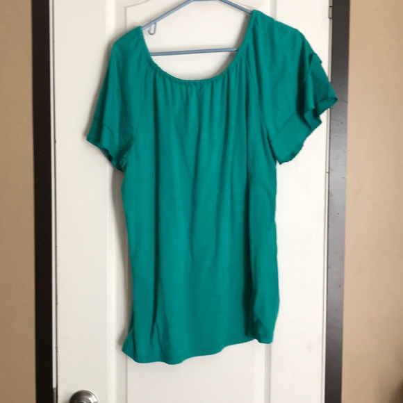 Turquoise blouse - Picture 4 of 4